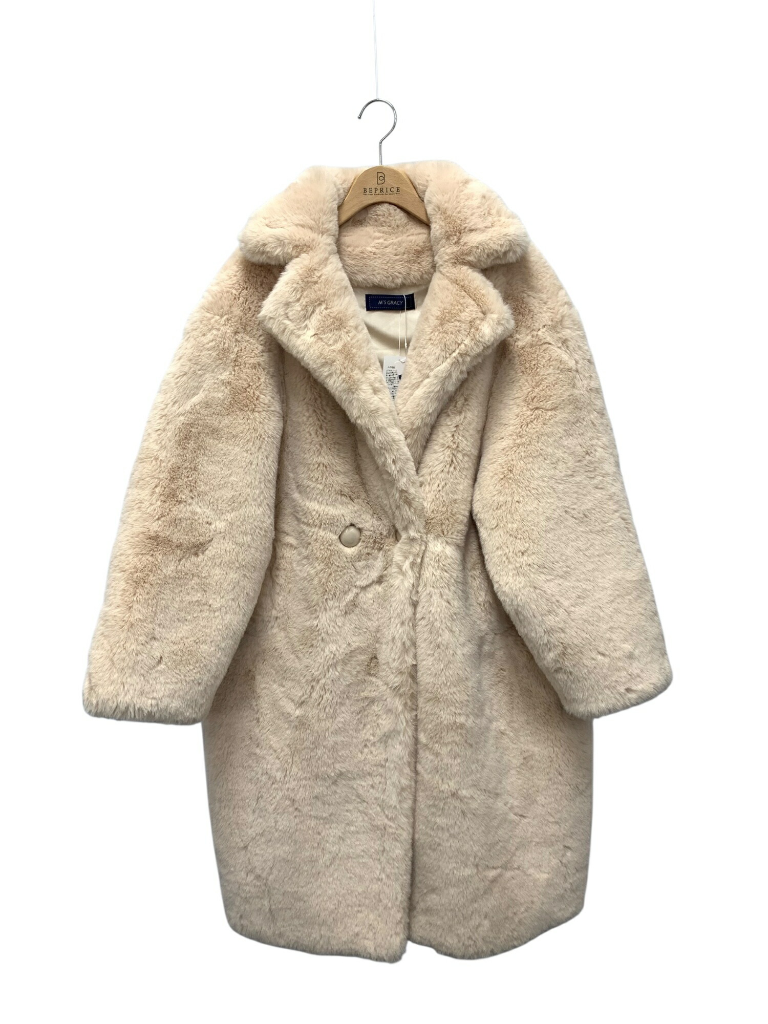 楽天市場】エムズグレイシー 419618 コート 38 ピンク フーシャピンク