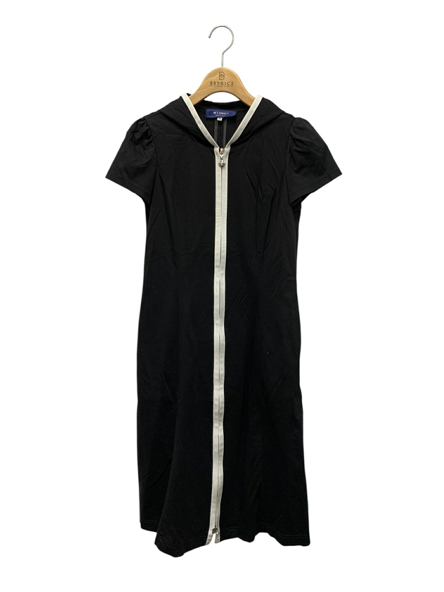 楽天市場】エムズグレイシー 311364 ワンピース 40 ブラック メッシュ