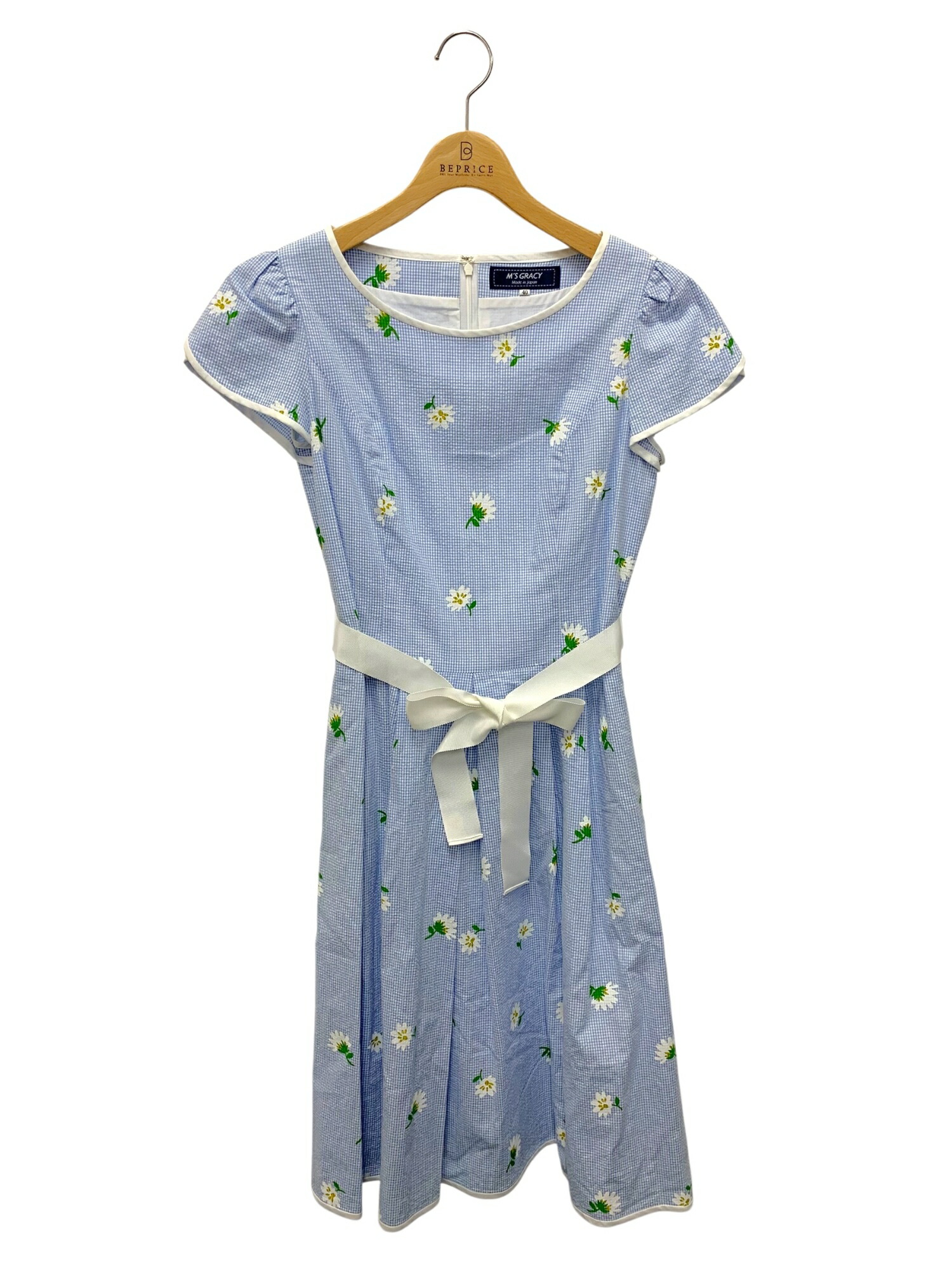 楽天市場】エムズグレイシー 621102 ワンピース 36 ピンク