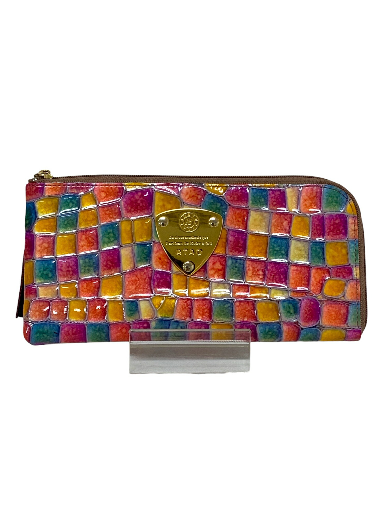 t*u様 極美品 THE LAST ART PROJECT 二つ折り財布 黒 ク 美品 THE LAST ART PROJECT ラストアートプロダクション 二