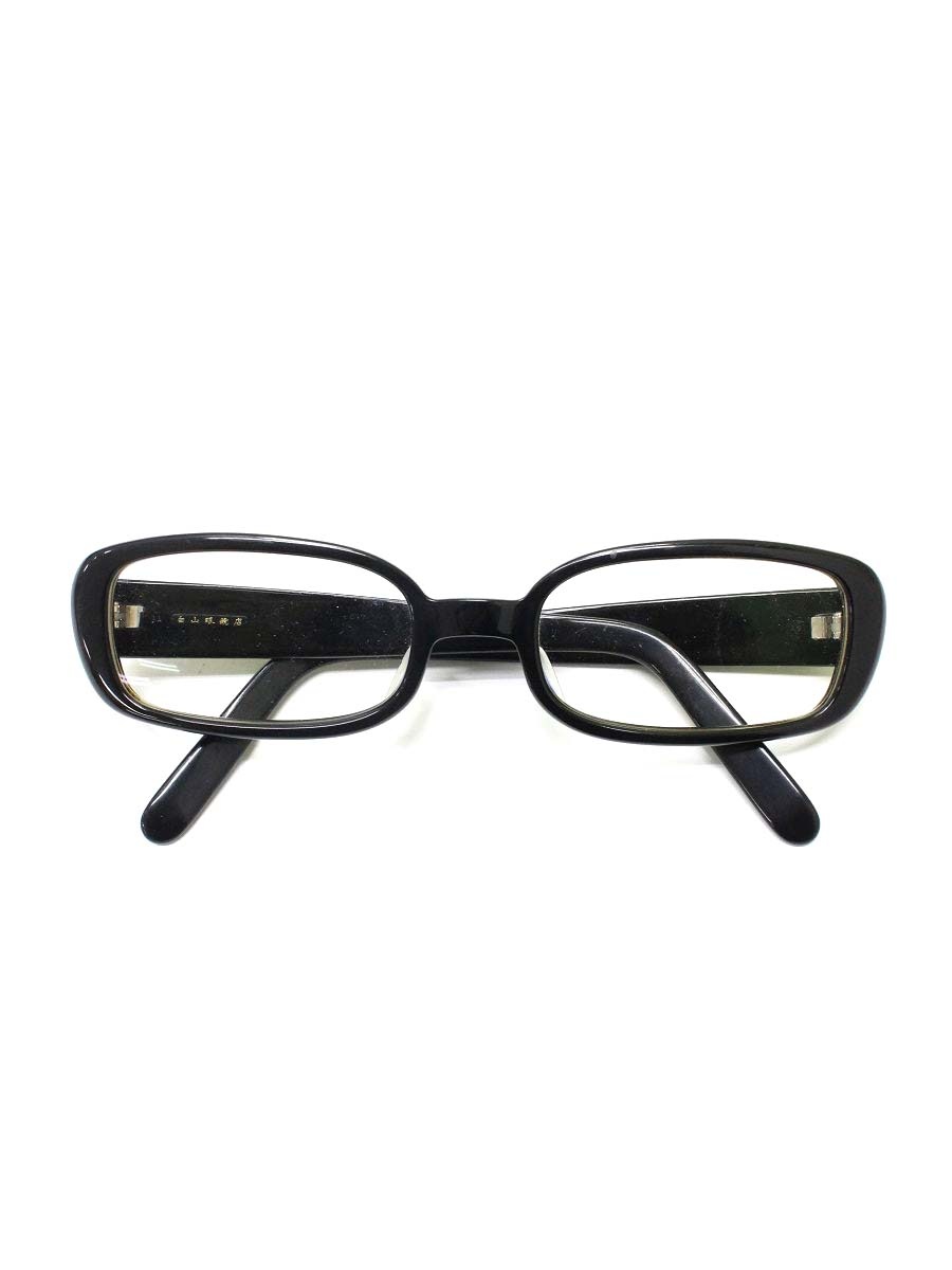 楽天市場】白山眼鏡 DECO 度入りレンズ メガネフレーム ブラック【中古