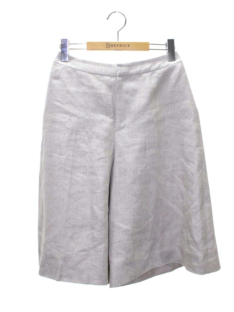 フォクシーブティック The Colette Shorts 42577 パンツ 38 ベージュ リネン 麻【中古】 IT1I02VL4N9C