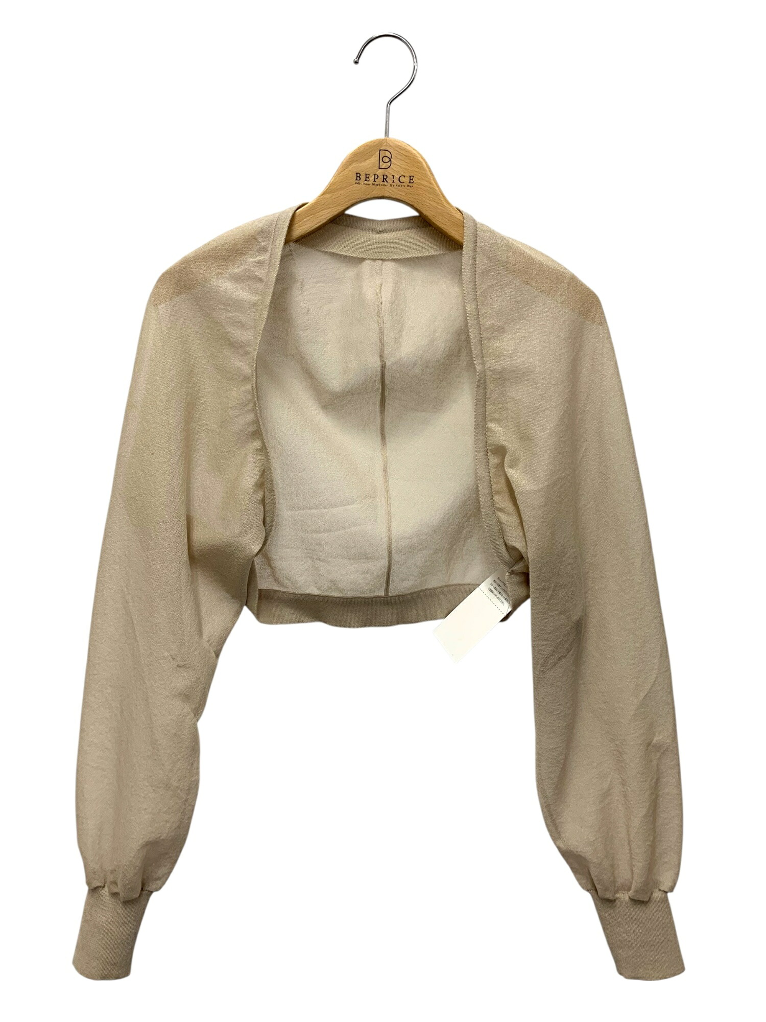 フォクシーブティック Bolero Chiara キアラ 43605 ボレロ F ベージュ【中古】 IT3MAM3M37JW