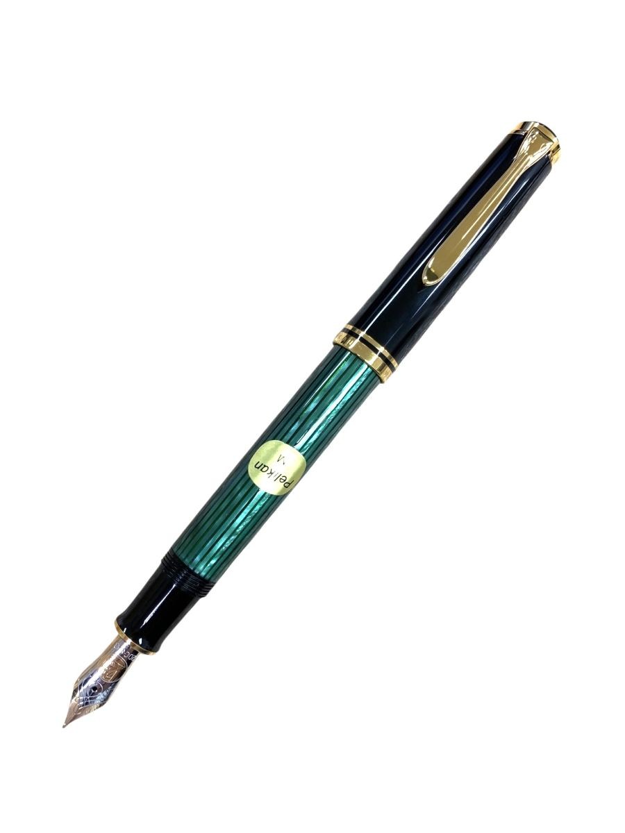 ペリカン 万年筆 新生ドイツ誕生記念スーベレーン M800 グリーン M 20C【中古】 ITEFJ2HLV2A7|ビープライス