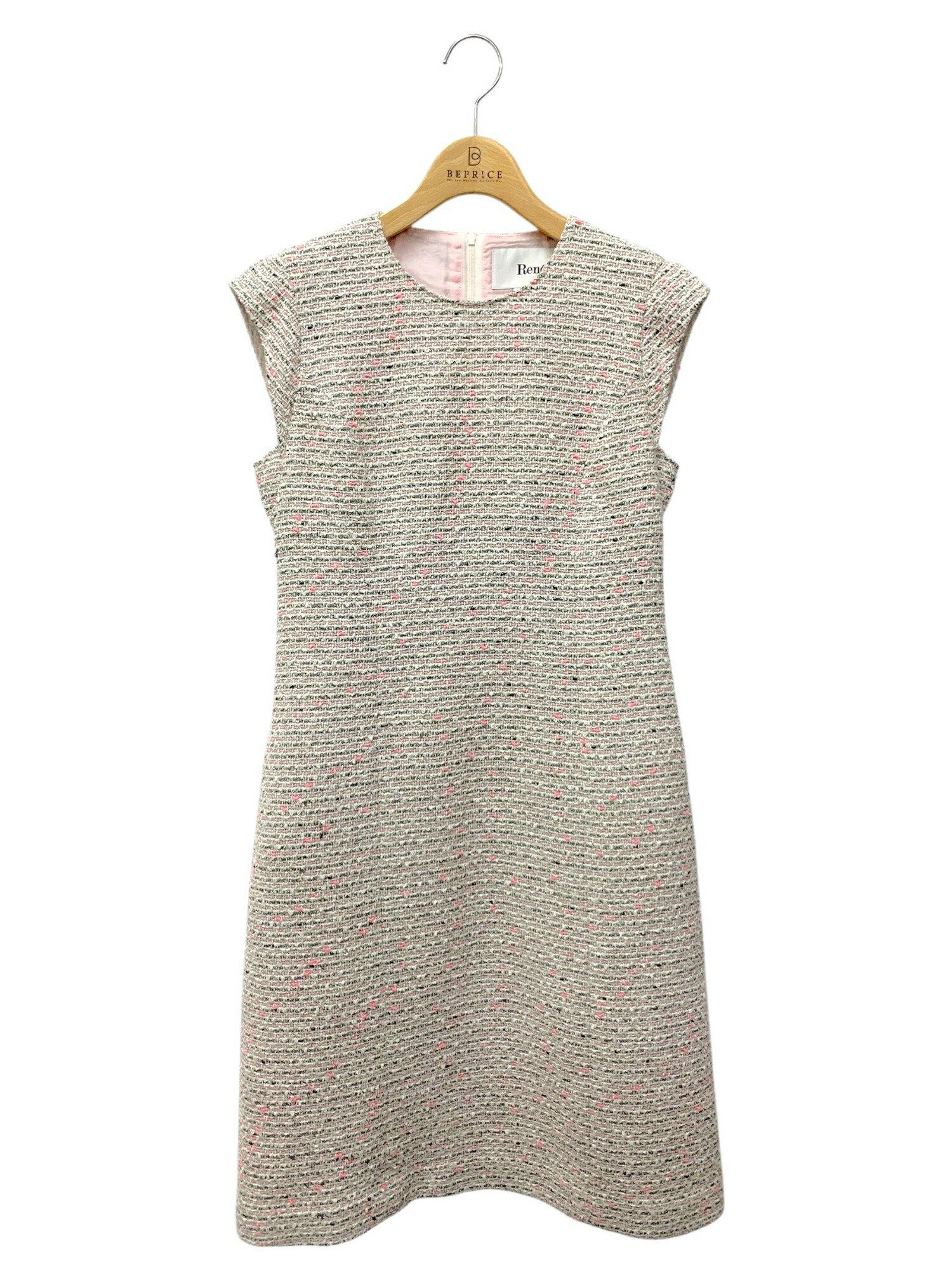 楽天市場】ルネ 6436780 ワンピース 36 ブルー TISSUE社製ツイード  