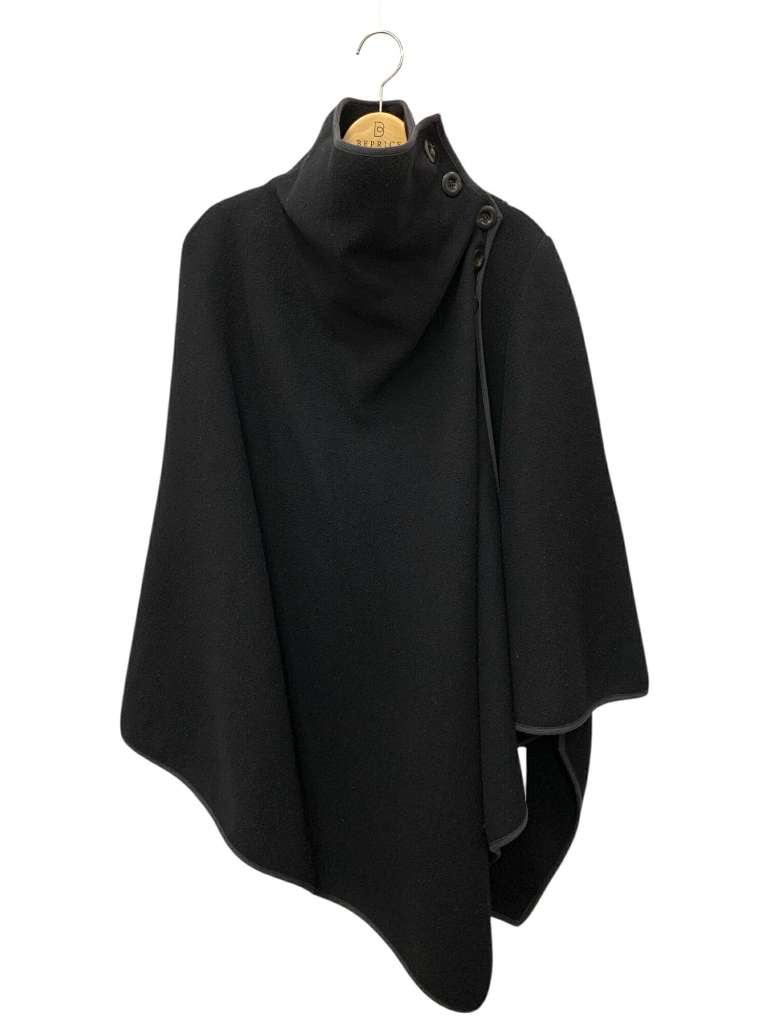 楽天市場】【クロエ】Chloe パイピング メルトン ウール ポンチョ