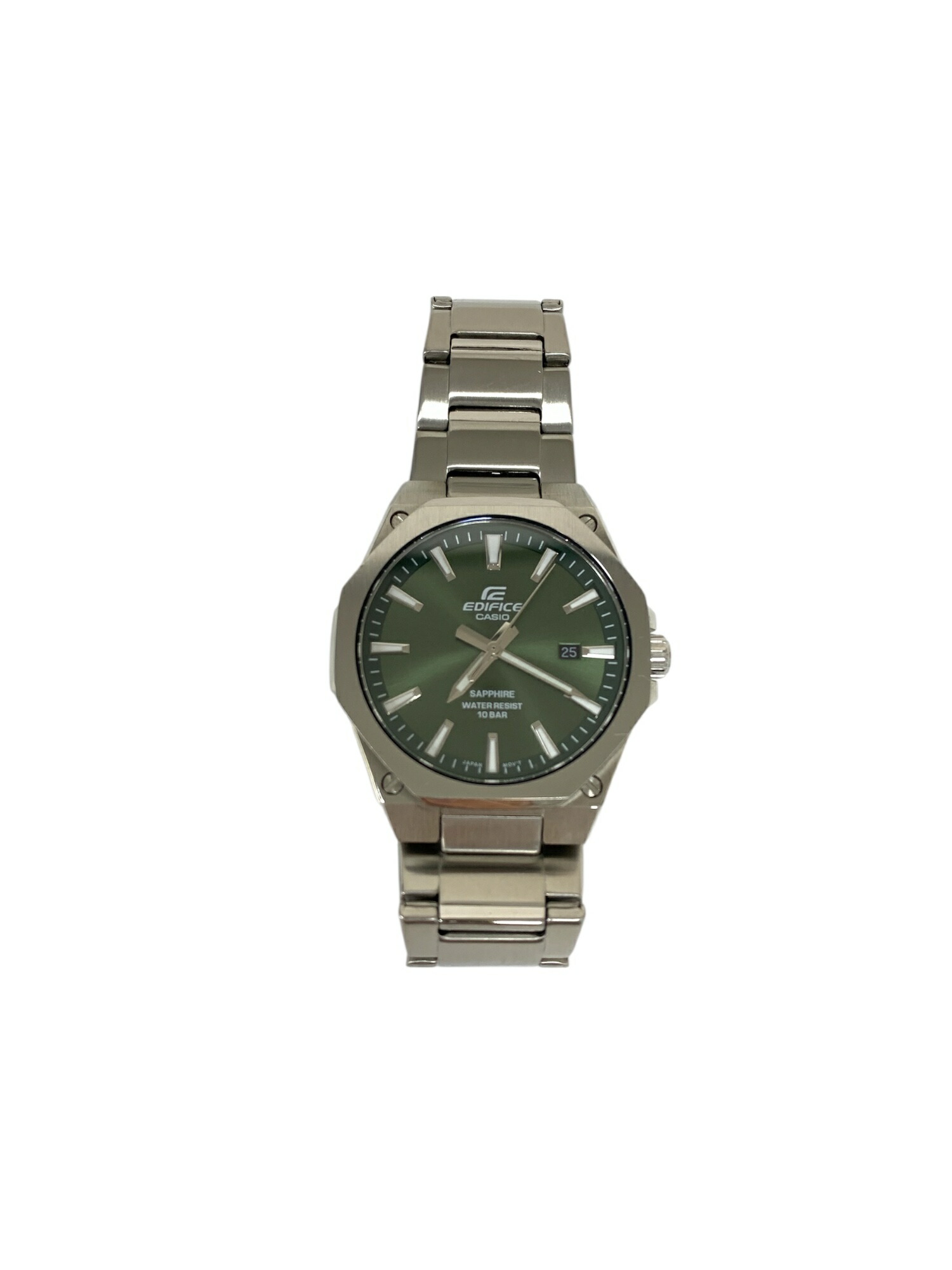 楽天市場】カシオ エディフィス ソーラー電波時計 オレンジアロー