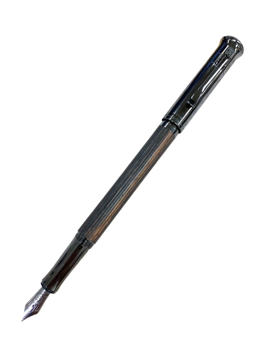 グラフ・フォン ファーバーカステル 万年筆 クラッシックコレクション マカサウッド ブラウン EF 750 18CT【中古】 ITSTMTD9RHOA