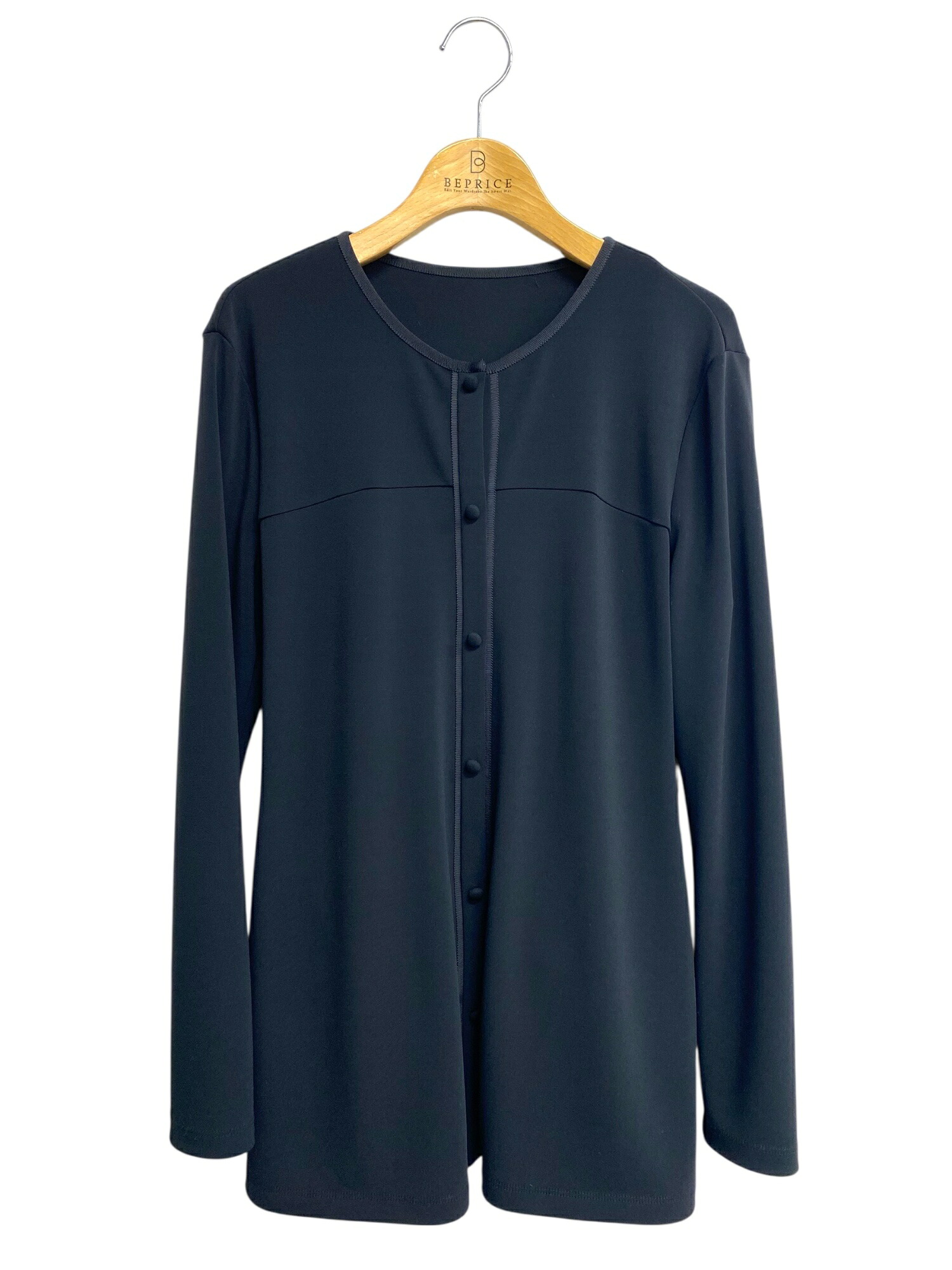フォクシーニューヨーク Cardigan 35510 ジレー 42 黒いこと【中古】 IT1OWEVOVX82