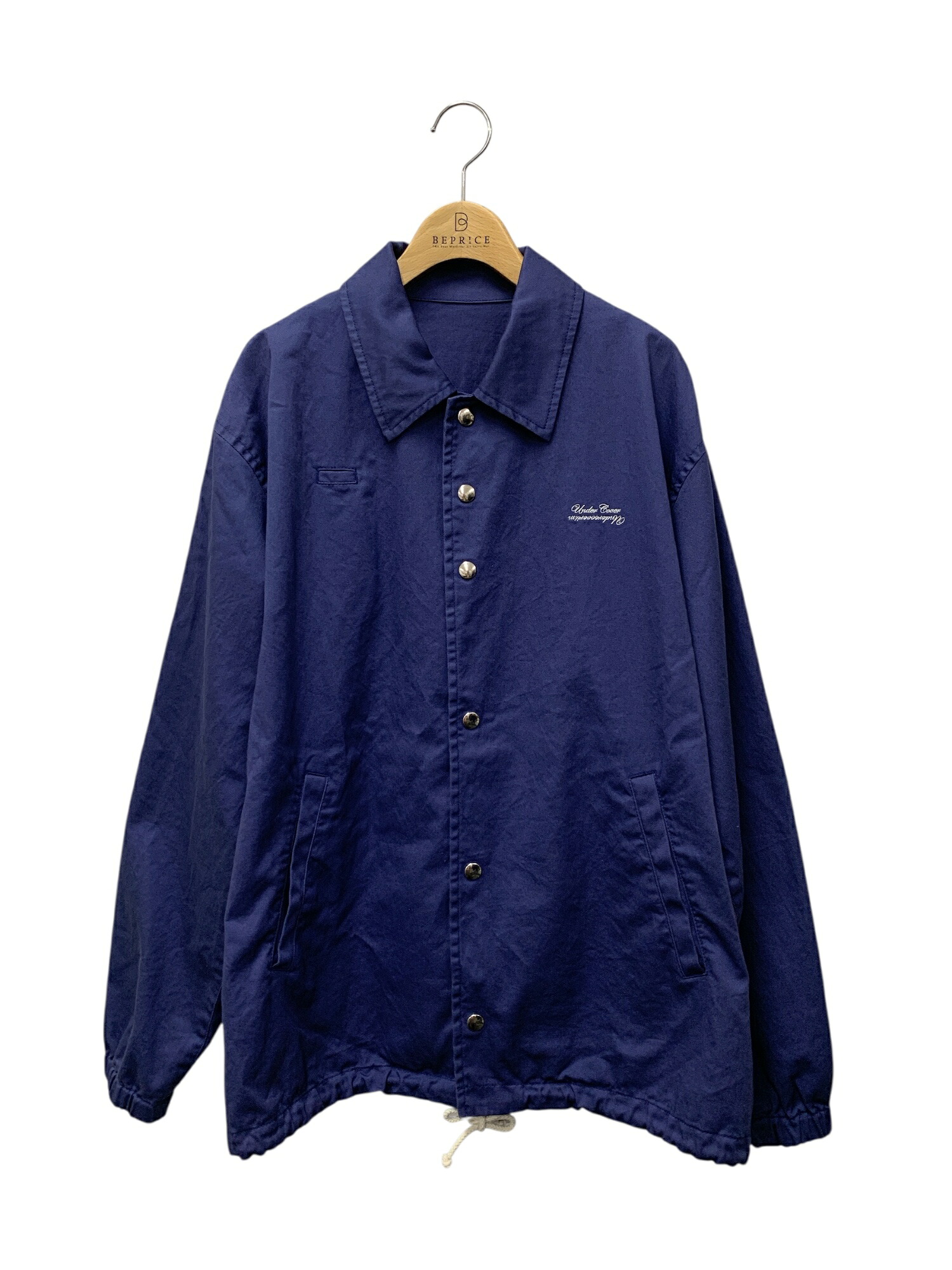 アンダーカバー 2026 Pre-Spring Men's Collection UP1F4204 2 ブルー コットンコーチジャケット【中古】 ITFJUKNJ3SPO｜ビープライス 29,235円