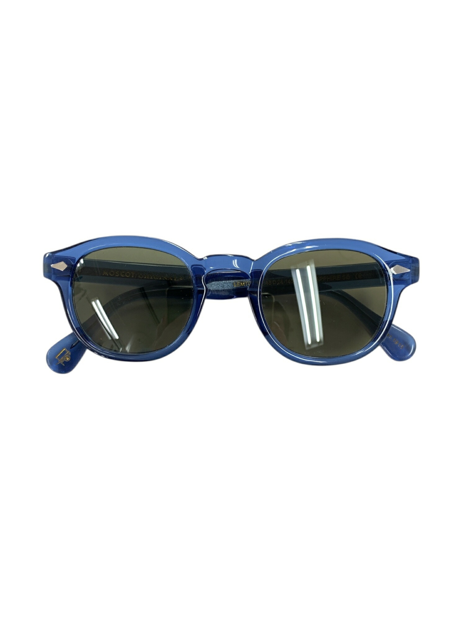 モスコット レムトッシュ 黒眼鏡 SAPPHIRE 独居室一こま 盛りだくさんリム ウェリントン【中古】 IT1GBE10VP3I