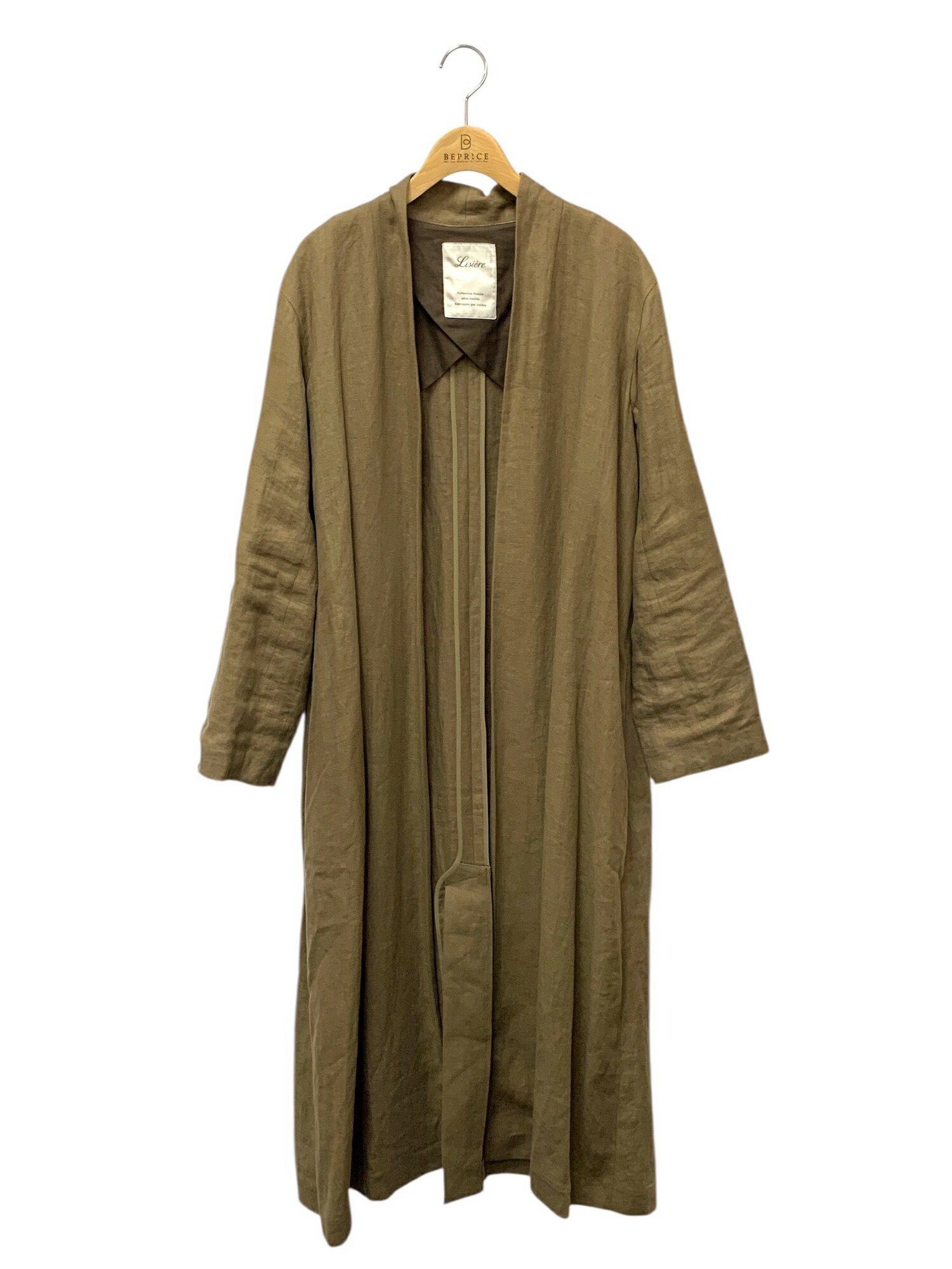 リジェール 19-020-560-0087-1-0 否色つや厚地の外套 赤銅色 リネン L\u0027Appartement【中古】 IT5TNXWS31JC
