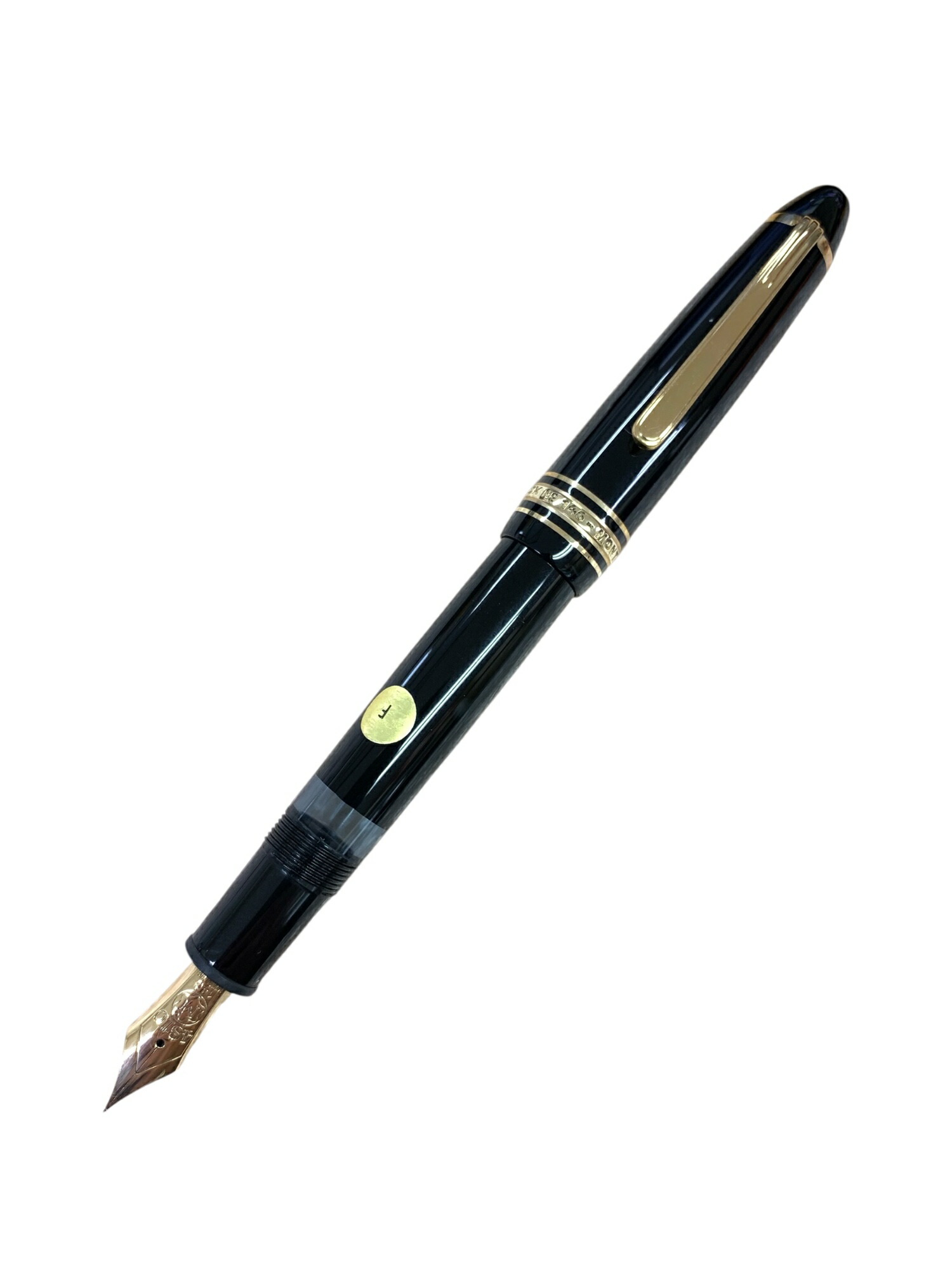 モンブラン 筆 旧マイスターシュテュック 146 黒いこと F 14C【中古】 IT9M80LER6EG