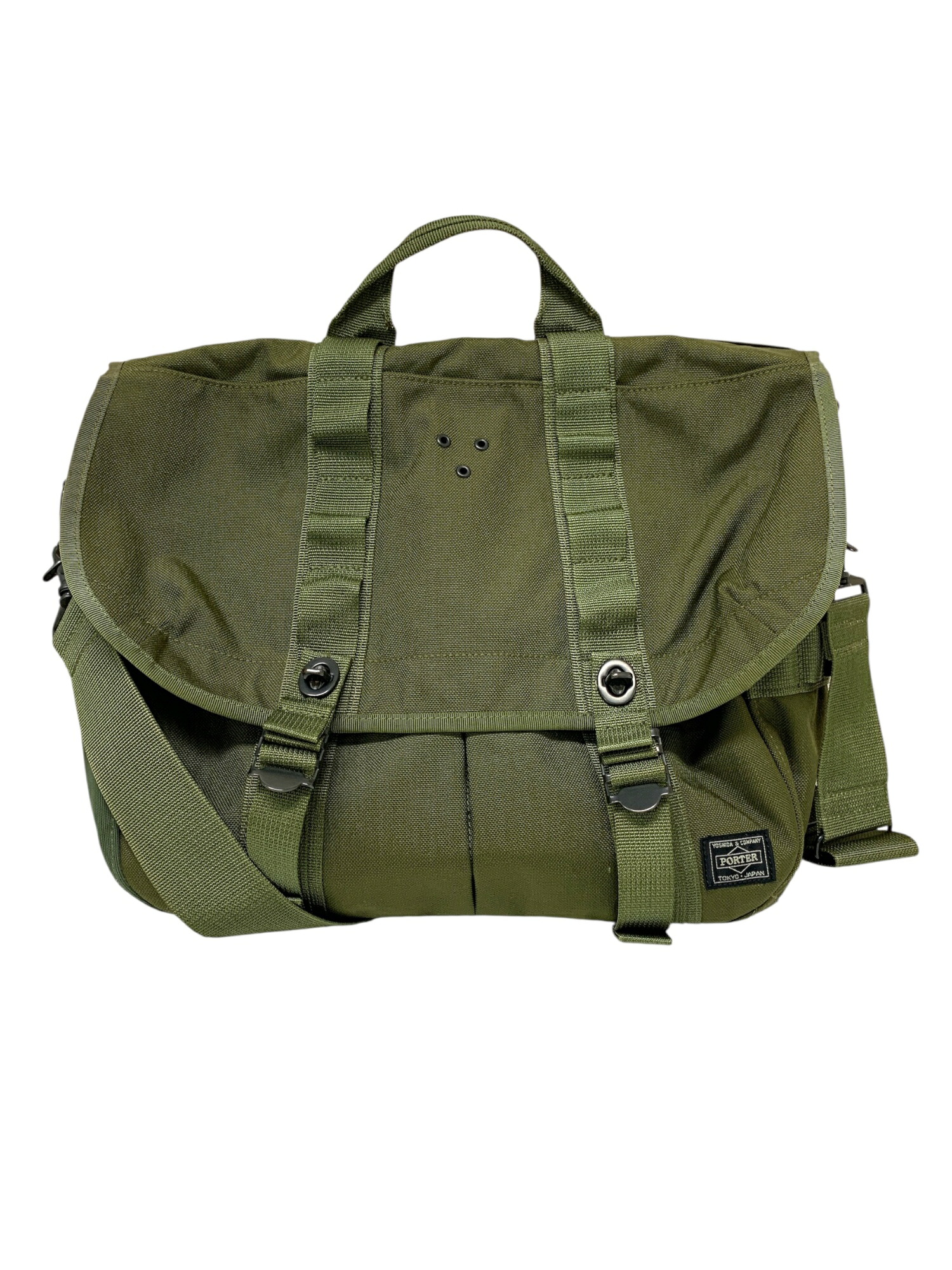 ポーター PALS SHOULDER BAG 381-05770 カーキグリーン 直営限定【中古】 ITPA6F69N3O6｜ビープライス