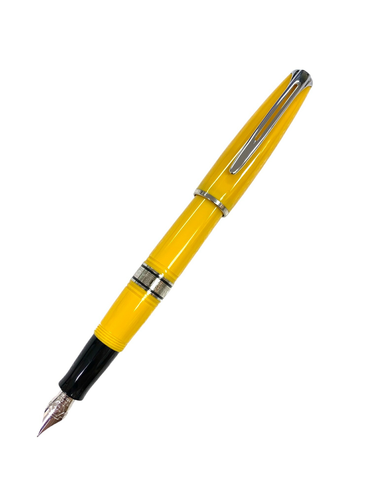 お水マン 筆 チャールストン 黄色 F 18K【中古】 ITL6W4M8CYJQ