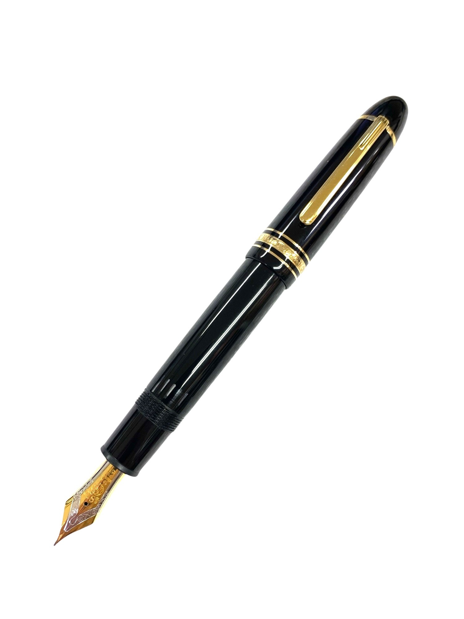 モンブラン 筆 マイスターシュテュック 149 黒いこと F 18K【中古】 IT37Y4H88ZKC