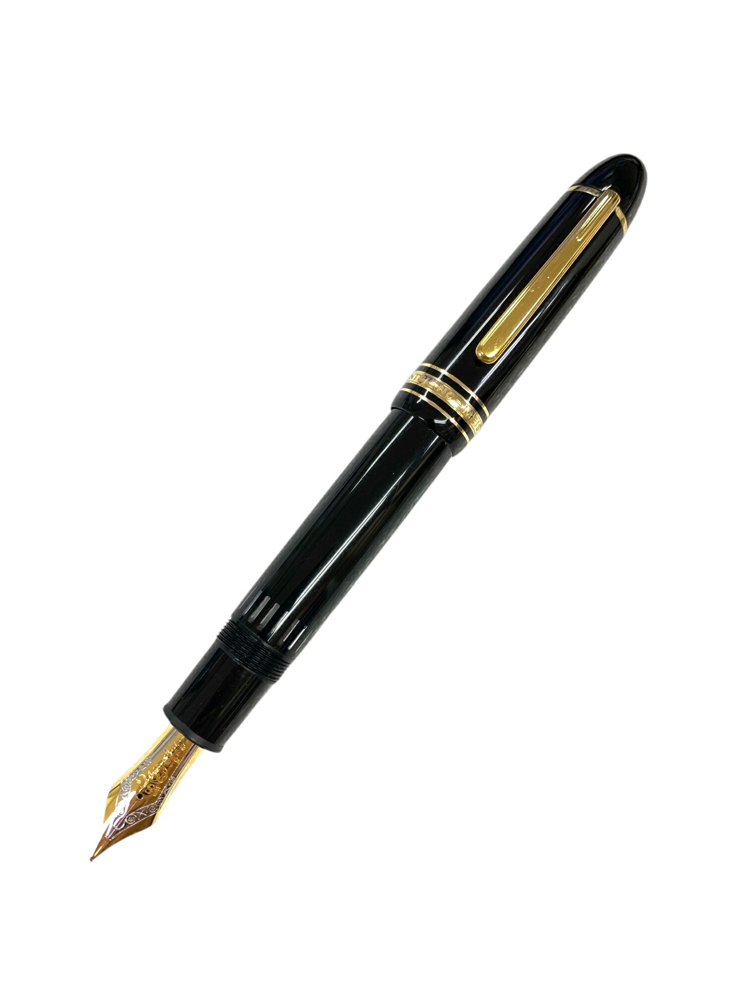 モンブラン 筆 マイスターシュテュック 149 黒いこと 18K【中古】 ITMV086S9IHW