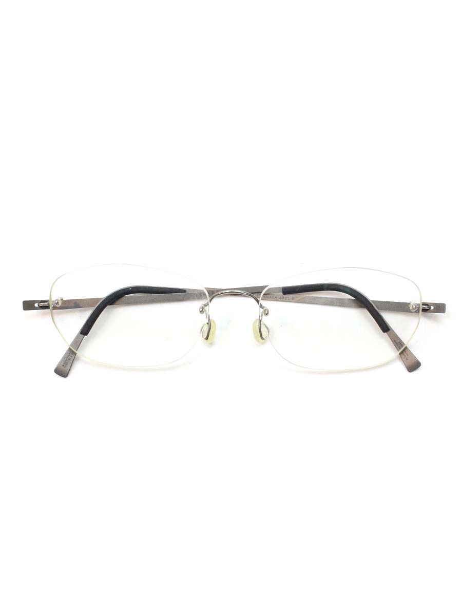 リンドバーグ 001/10647 T600-140 眼鏡 薄墨色 チタニウム Spirit Titanium リム受け答え【中古】 IT565CU3HQPO