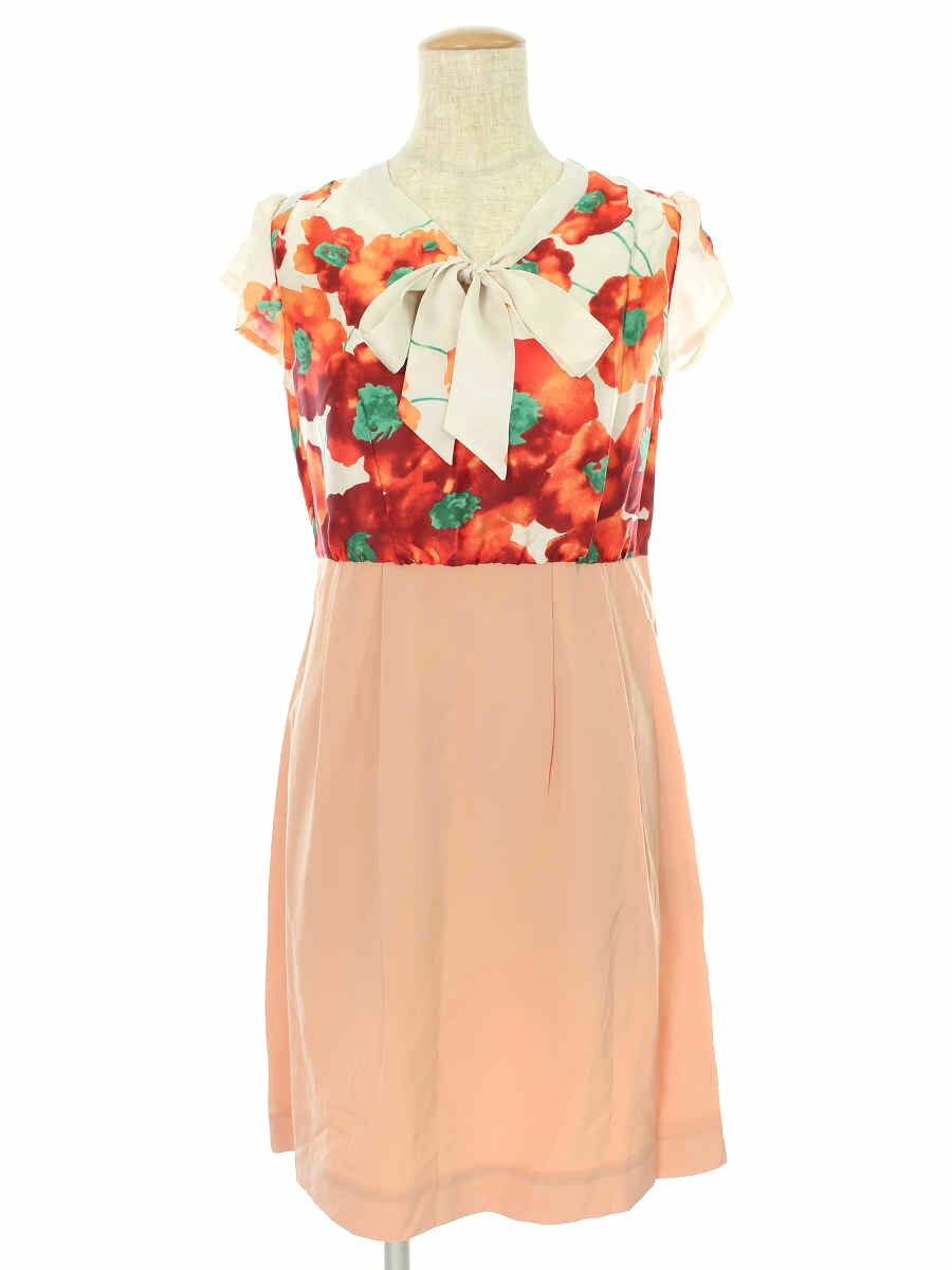 21人気no 1の 中古 Tn 1 Aランク 半袖 花柄 切替 ワンピース チェスティ 001h Gomez Cr