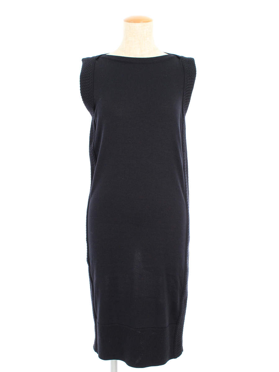 21春大特価セール エルメス 34 Aランク 中古 Tn ノースリーブ シルク混 ニット ワンピース h Gomez Cr