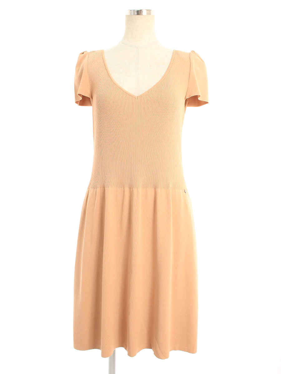 素晴らしい外見 ワンピース フォクシーニューヨーク ワンピース サマータイムワンピース 半袖 38 Aランク 中古 Tn0607 Oglinginches Com