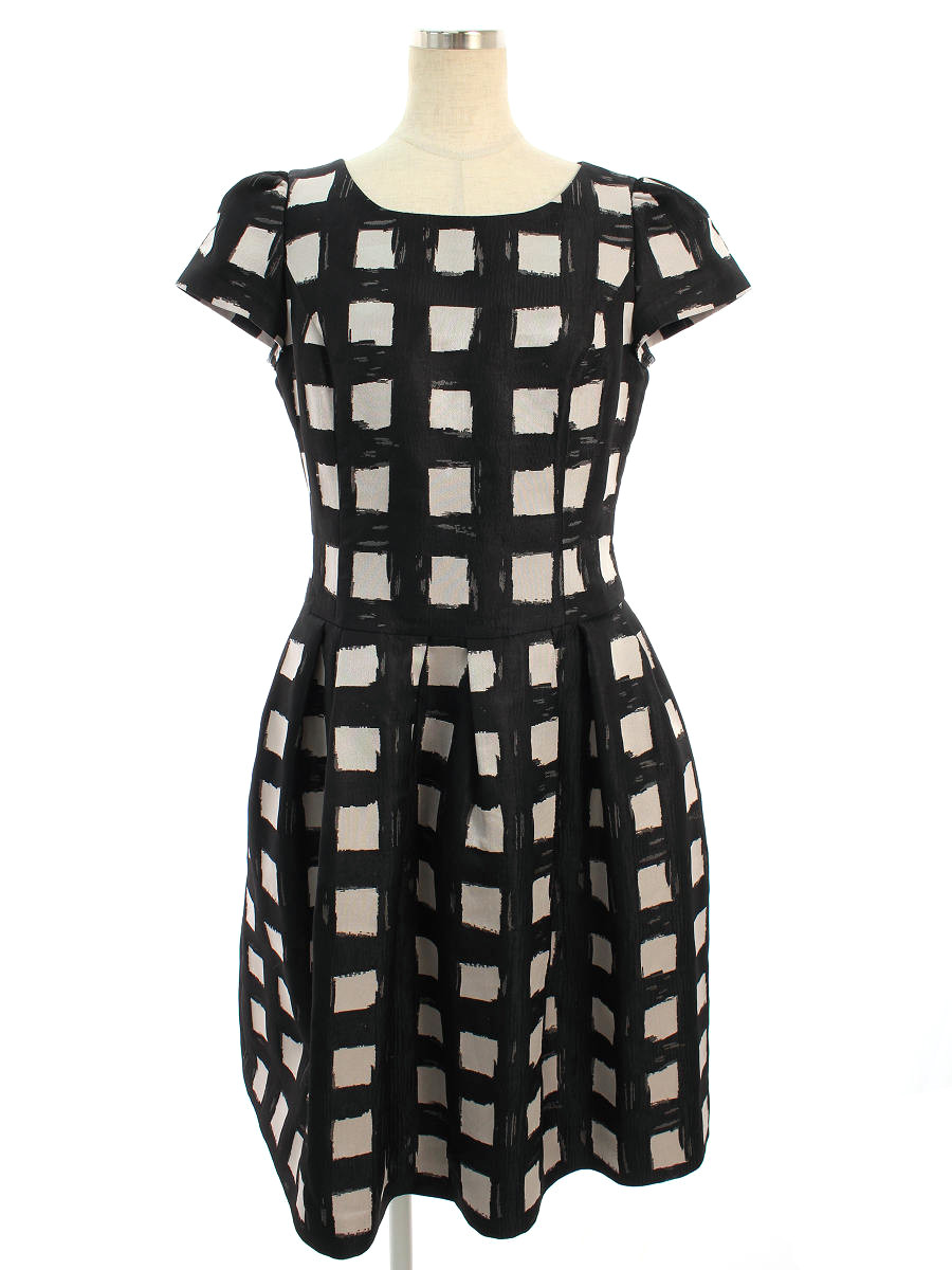 楽天市場 エムズグレイシー ワンピース Check Jacquard Dress チェック 半袖 40 Aランク 中古 Tn1025 ブランドショップ ビープライス