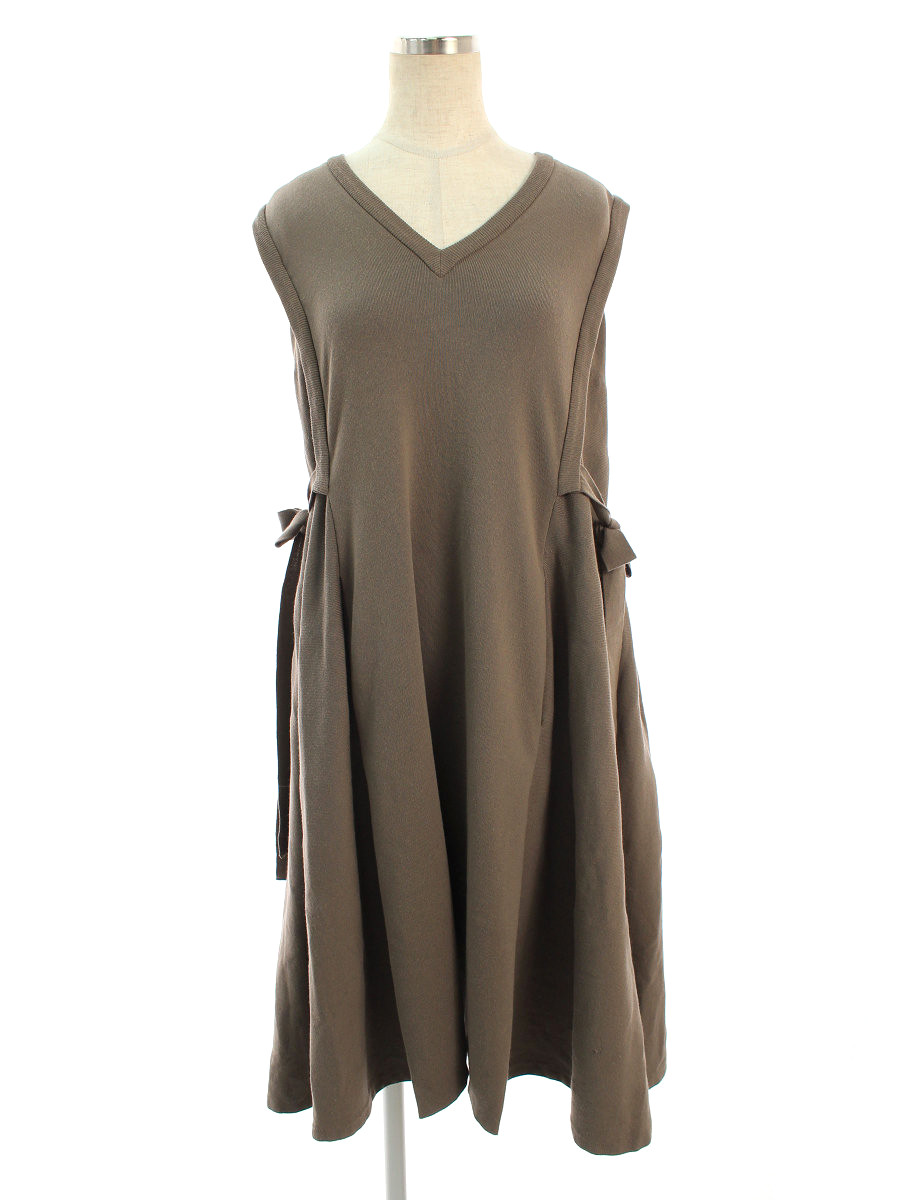 新春福袋21 Dress Knit 307 ワンピース フォクシーブティック リボン 40 Bランク 中古 Tn1108 ノースリーブ ワンピース Williamsav Com
