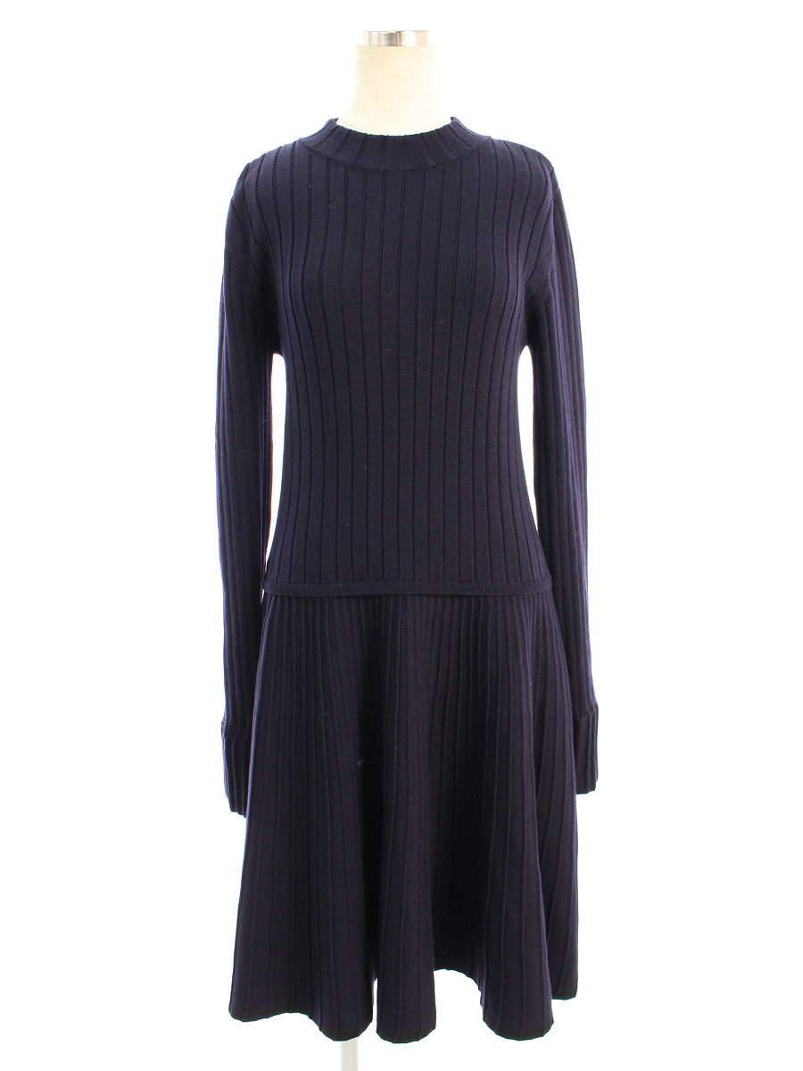 ワンピース Kinte Framboise ワンピース 長袖 フォクシーブティック ボーダー Sランク フォクシーブティック フォクシーブティック Dress 40 Framboise Dress 中古 Tn1119 ブランドショップ ビープライス