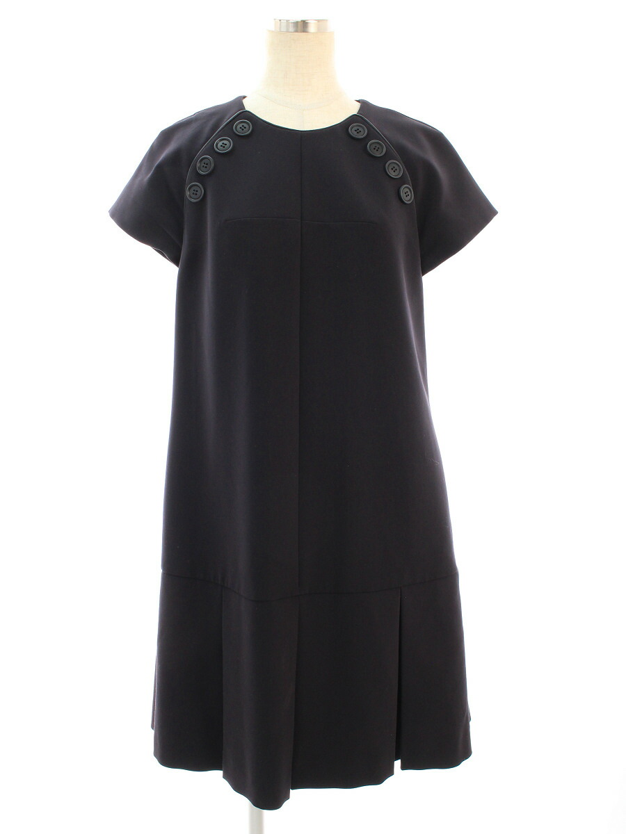 レディースファッション ワンピース ワンピース Collection フォクシーニューヨーク Stretch 38 Aランク 中古 Tn1126 半袖 Dress Suiting 期間限定30 Off Www Maxinovosadjani Com