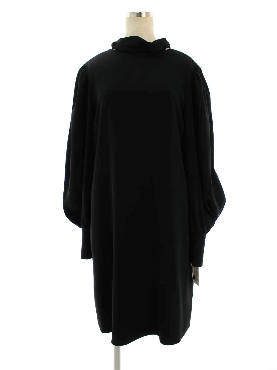 ワンピース 豪華 2 Aランク 中古 Tn1231 バルーン袖長袖 リボン ワンピース アディアム Www Mirplastics Com