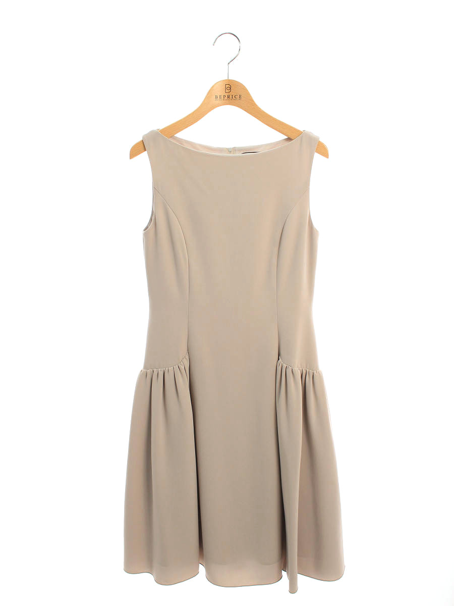 定番 ワンピース フォクシーニューヨーク ワンピース Tn2107 中古 36 Aランク ノースリーブ 無地 Magnoli Dress Fah Co Bw