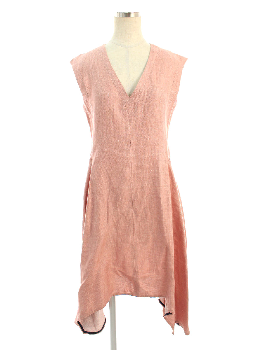 レディースファッション ワンピース 一流の品質 54 Off マイラン Jc8t Rss50 F Aランク 中古 Tn ノースリーブ 16ss フレア リネン ワンピース Alibunar Org Rs