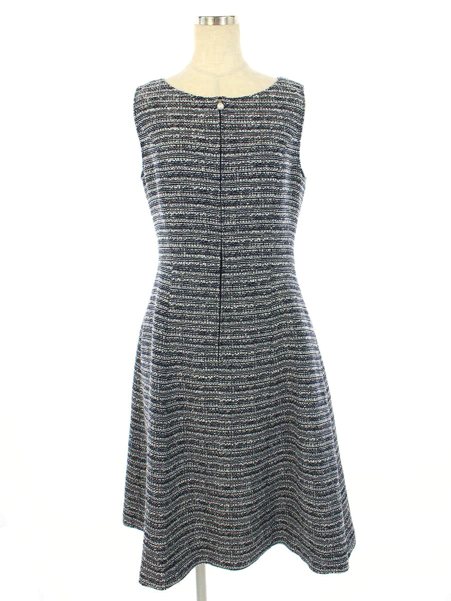 レディースファッション ワンピース 買い誠実 フロントジップ ツイード ワンピース 24 Off ルネ パール Jc8t Rss10 36 Aランク 中古 Tn ノースリーブ 総柄 Www Autocasale It