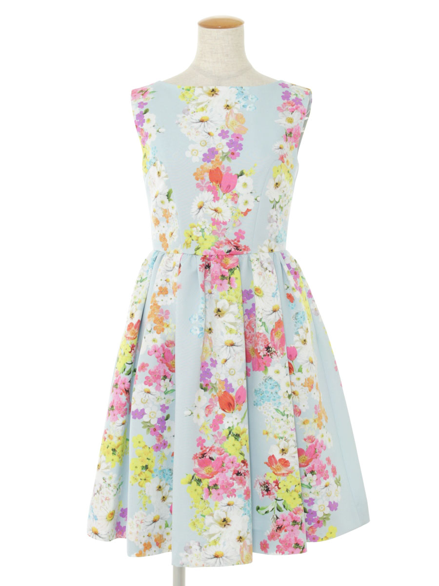 国内配送 チェスティ ワンピース フラワーモチーフ ドレス 花柄 ノースリーブ 0 Aランク 中古 Tn ブランドショップ ビープライス 初回限定 Erieshoresag Org