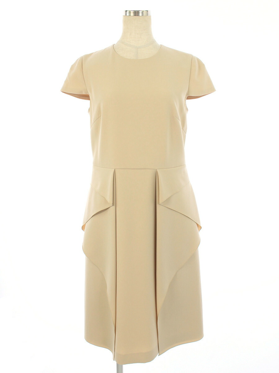 全国宅配無料 フォクシーニューヨーク ワンピース Dress 無地 半袖 40 Bランク 中古 Tn ブランドショップ ビープライス 海外正規品 Crystalchemical Com Ec