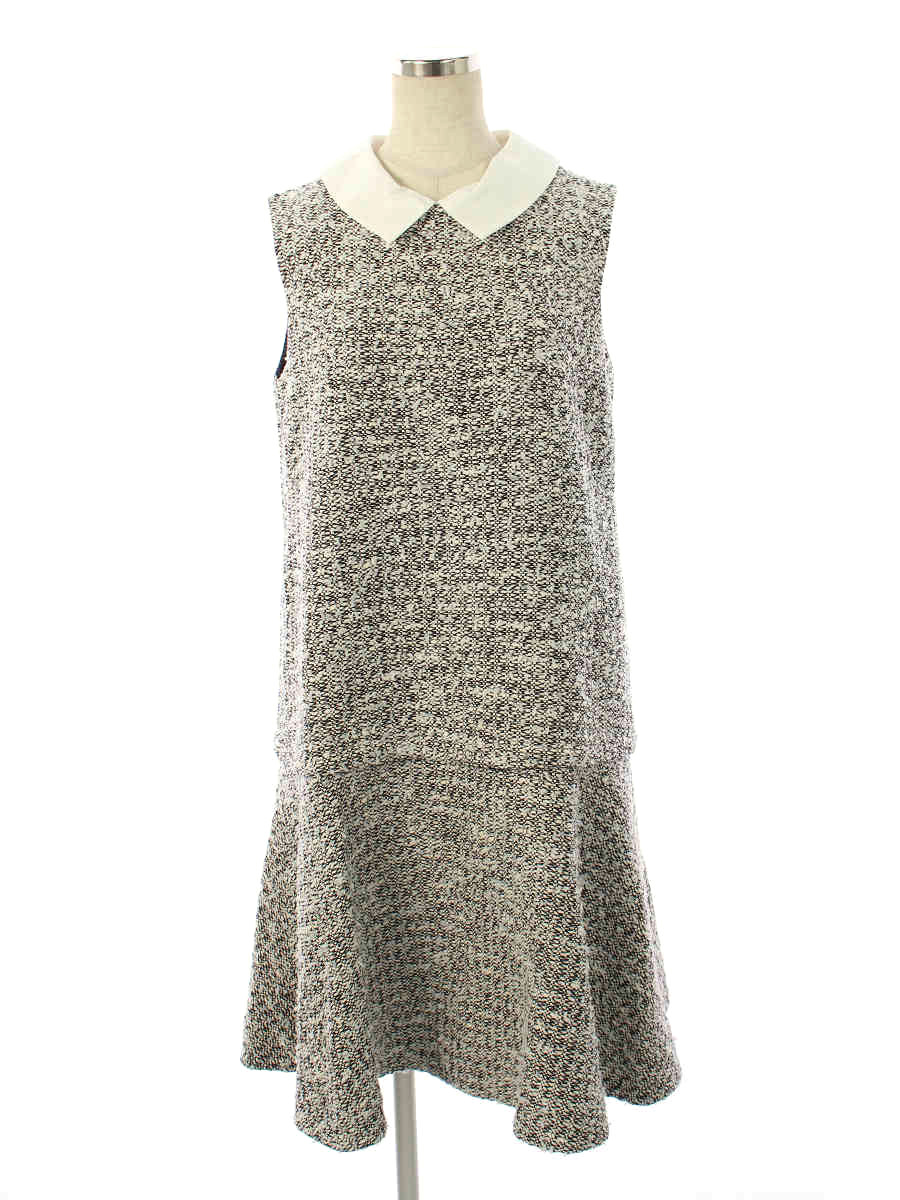 Foxey フォクシー ワンピース フォクシー Foxey 40 フォクシー ワンピース Dress 衿付き 衿付き ノースリーブ 40 Bランク 中古 Tn ワンピース Southernoaksfuneralservice Com