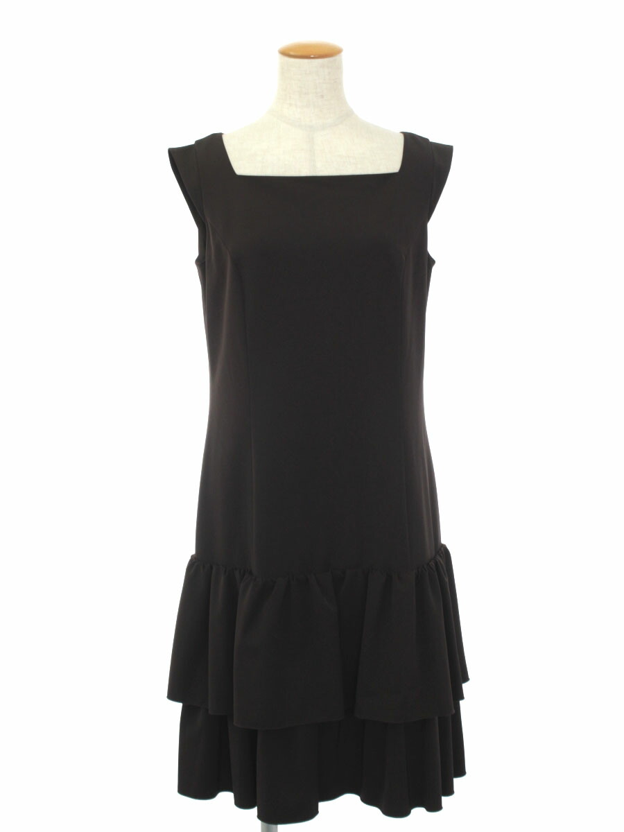 返品送料無料 のルネ ワンピース ルネ ワンピース ティアード ストレッチ ノースリーブ 36 Bランク 中古 Tn 激安大特価ランキング1位 の