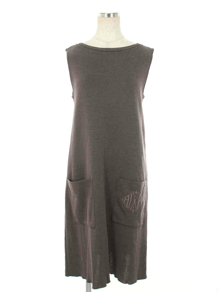 Foxey Knit Foxey フォクシー ワンピース Knit ワンピース ケイリー Dress ワンポイント 40 Tnレディースファッション Kaylee フォクシー ケイリー ノースリーブ Aランク 中古 Tn
