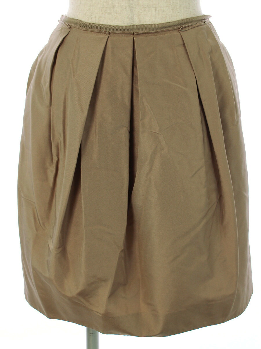 1円スタート♪ FOXEY スカート マカロンシック 40 エスプレッソ ストレッチダブルフェイス '14年商品 32107 Yahoo!オークション -「foxey フォクシー スカート」(ファッション) の