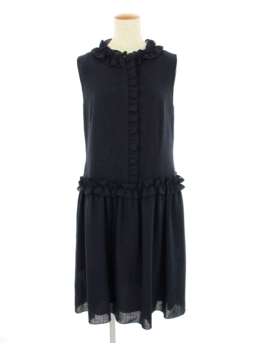デイジーリン チュニック 06369 Check Tunic ノースリーブ 42【Bランク】【中古】 ブランドショップ【ビープライス】