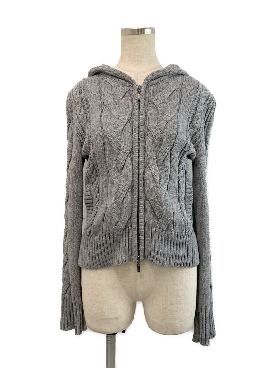 ◇高品質 FOXEY フォクシー パーカー 36791 Cable Stitch Knit Parka