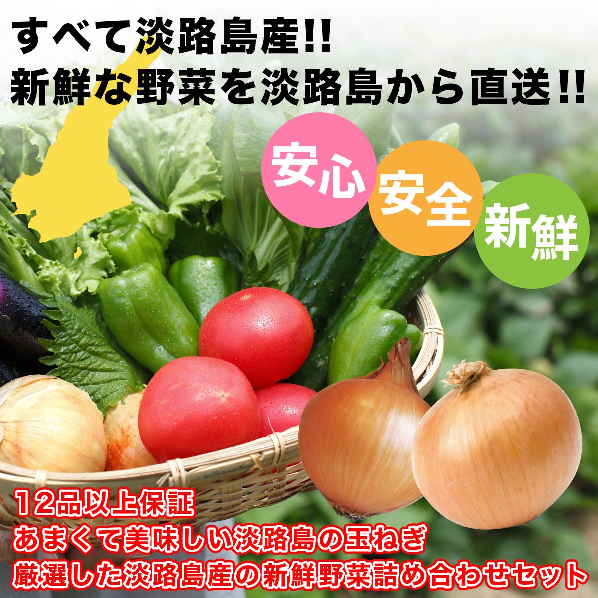 最安値挑戦！】 淡路島産野菜詰め合わせ