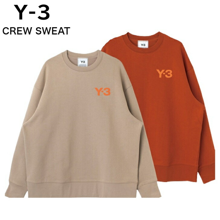Y-3スウェット Y-3 ワイスリー スウェットシャツ Graphic Crew Sweatshirts JX4749