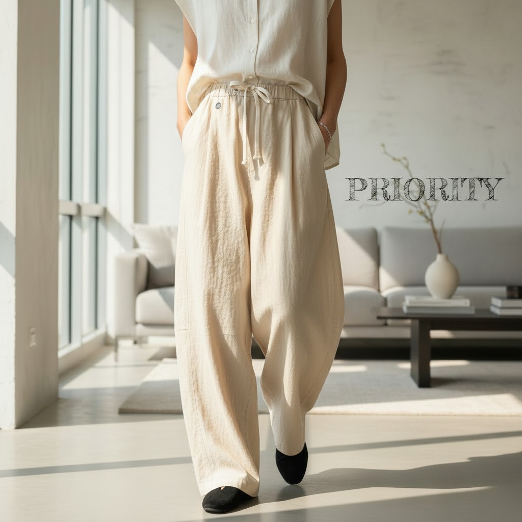 【即納】【新作】PRIORITY　カーヴィパンツ/P62034AI｜bequadro
