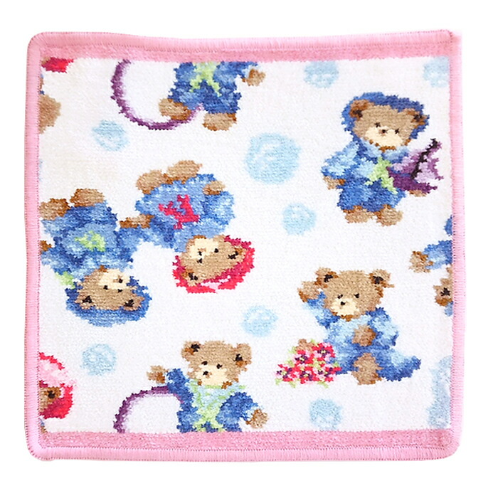 【ネコポス:4枚まで同梱可】フェイラー ハンカチ リトルスキッパーズ LITTLE SKIPPERS 25cm×25cm