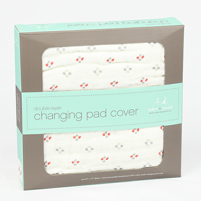 【楽天市場】税込5,400円以上送料無料 エイデン アンドアネイ Aden+Anais ダブルレイヤー changing pad cover