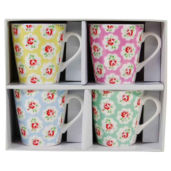 Cath Kidston Mugs Set Of 4 - mugs design