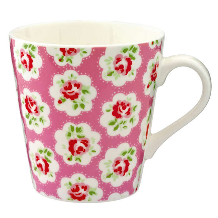 Bergershop Cath Kidston Mini Stanley Mug 4 Handle Set Provence Rose   503570 4 