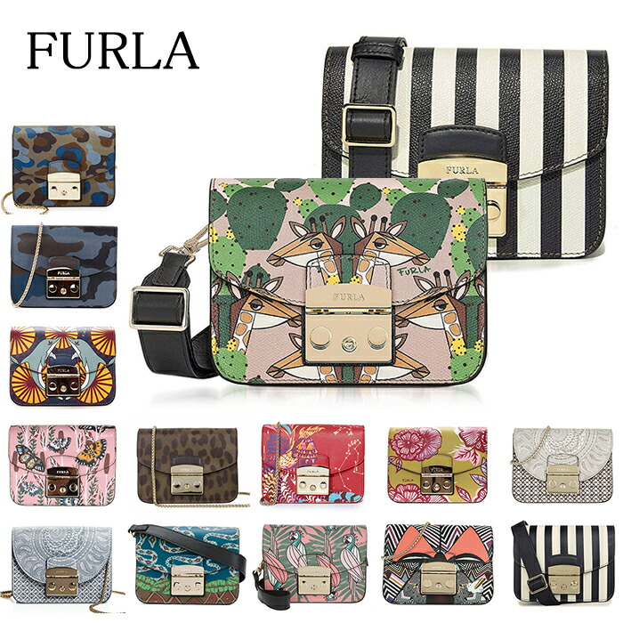 貨物輸送無料 フルラ FURLA 大都市 ミニ 差し交わす上半身 ポシェット ミニ肩先