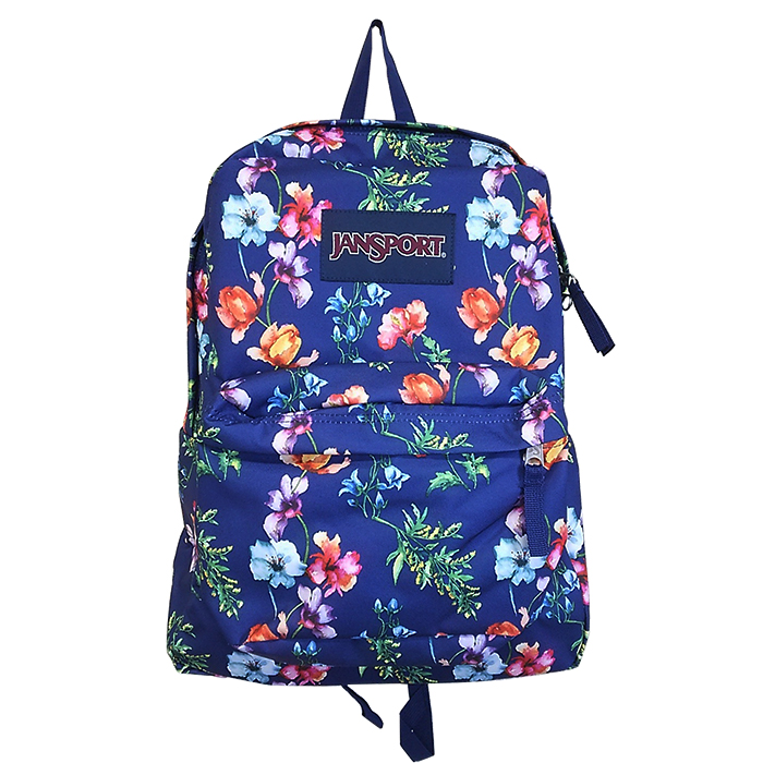 楽天市場 送料無料 ジャンスポーツ Jansport リュック スーパーブレイク マルチネイビーマウンテンメドゥ0e2 T501 Super Break 25l 2 あす楽 対応 ベルフルール